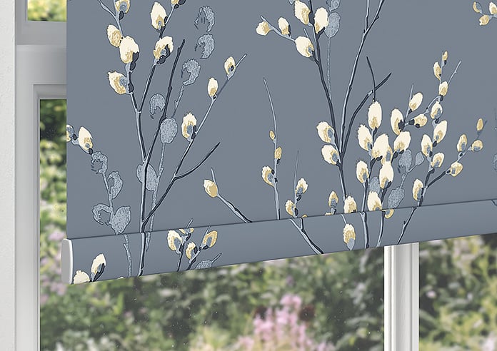 Laura Ashley Pussy Willow, Dark Seaspray - Roller Blind - Image 4